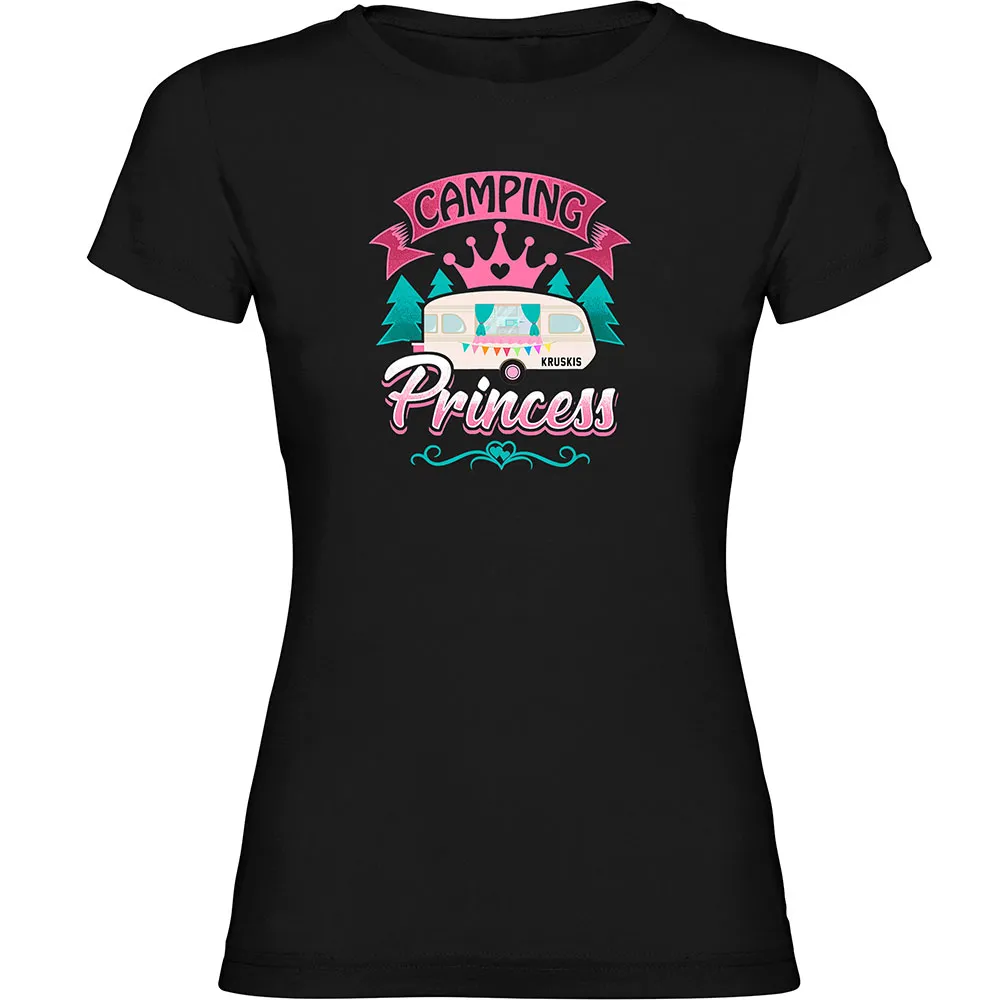 

Футболка с коротким рукавом Kruskis Camping Princess, черный
