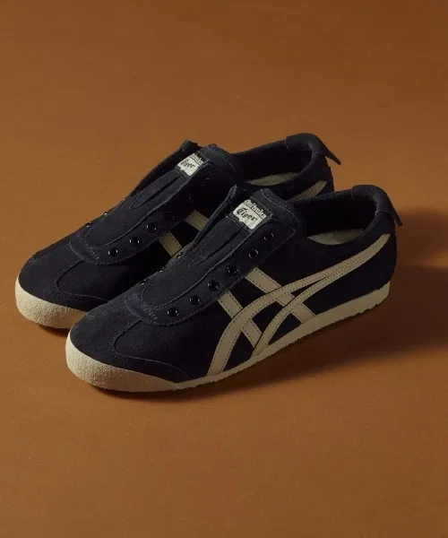 Мужские и женские кеды Onitsuka Tiger MEXICO 66 SLIP-ON из замши — фото 3