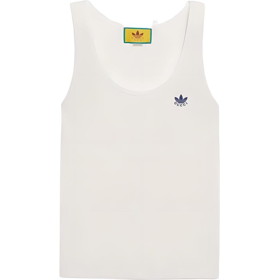 

Майка из хлопка X Adidas GUCCI, белый