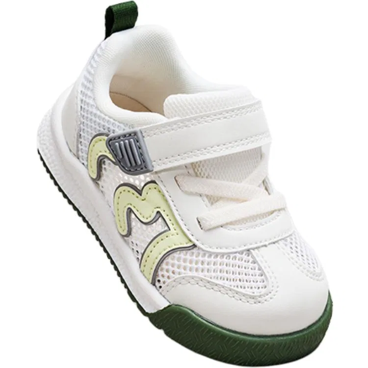 Кроссовки для малышей Mesh Anti Kick Abrasion Resistant Low top, цвет Forest Green BOBDOG — фото 3