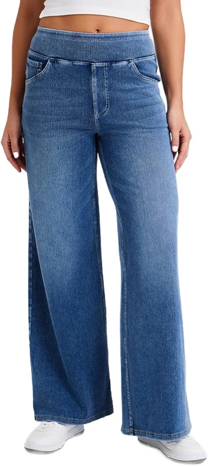 Джинсы женские, свободные прямые, 11