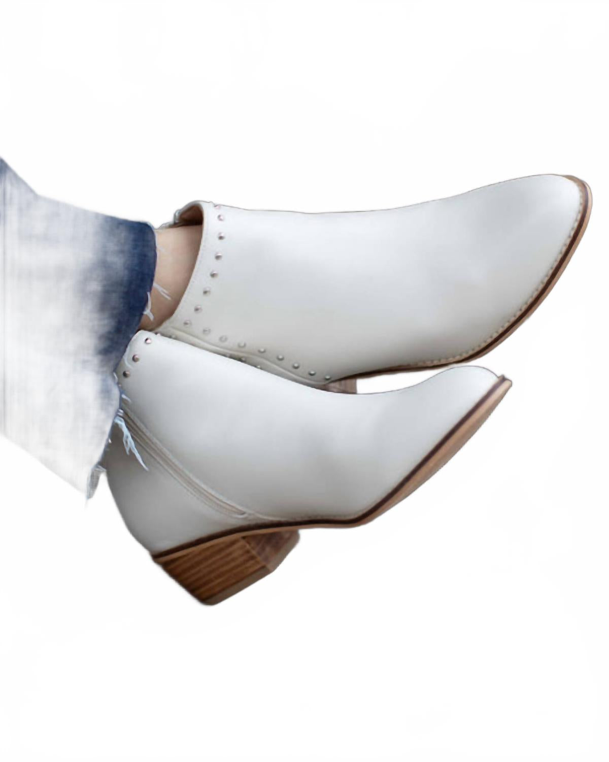 Женские ботинки Casanova цвета слоновой кости Corkys Footwear — фото 3