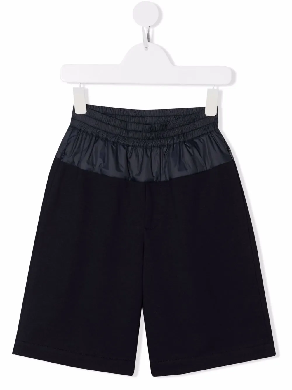 

Шорты с контрастной отделкой FENDI KIDS, синий