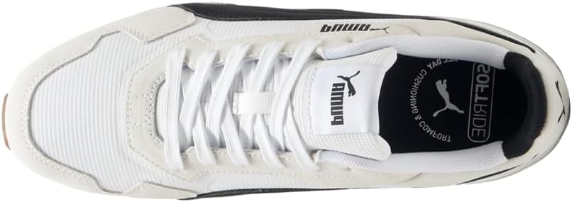 Мужские кроссовки PUMA Softride St Miler на шнуровке повседневные - серые — фото 4