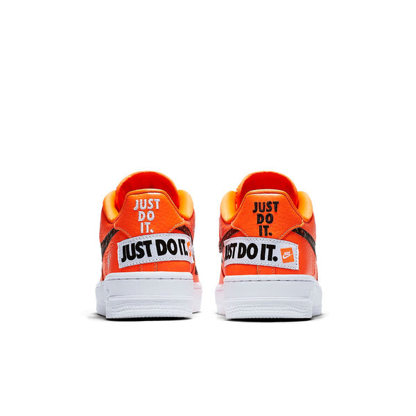 Кроссовки air force 1 '07 premium 'just do it' Nike, оранжевый — фото 3