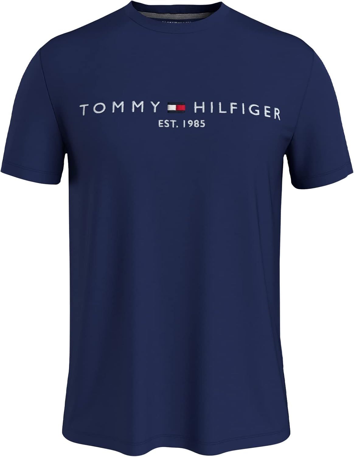 Мужская футболка с короткими рукавами и принтом Tommy Hilfiger, Yale Navy — фото 3