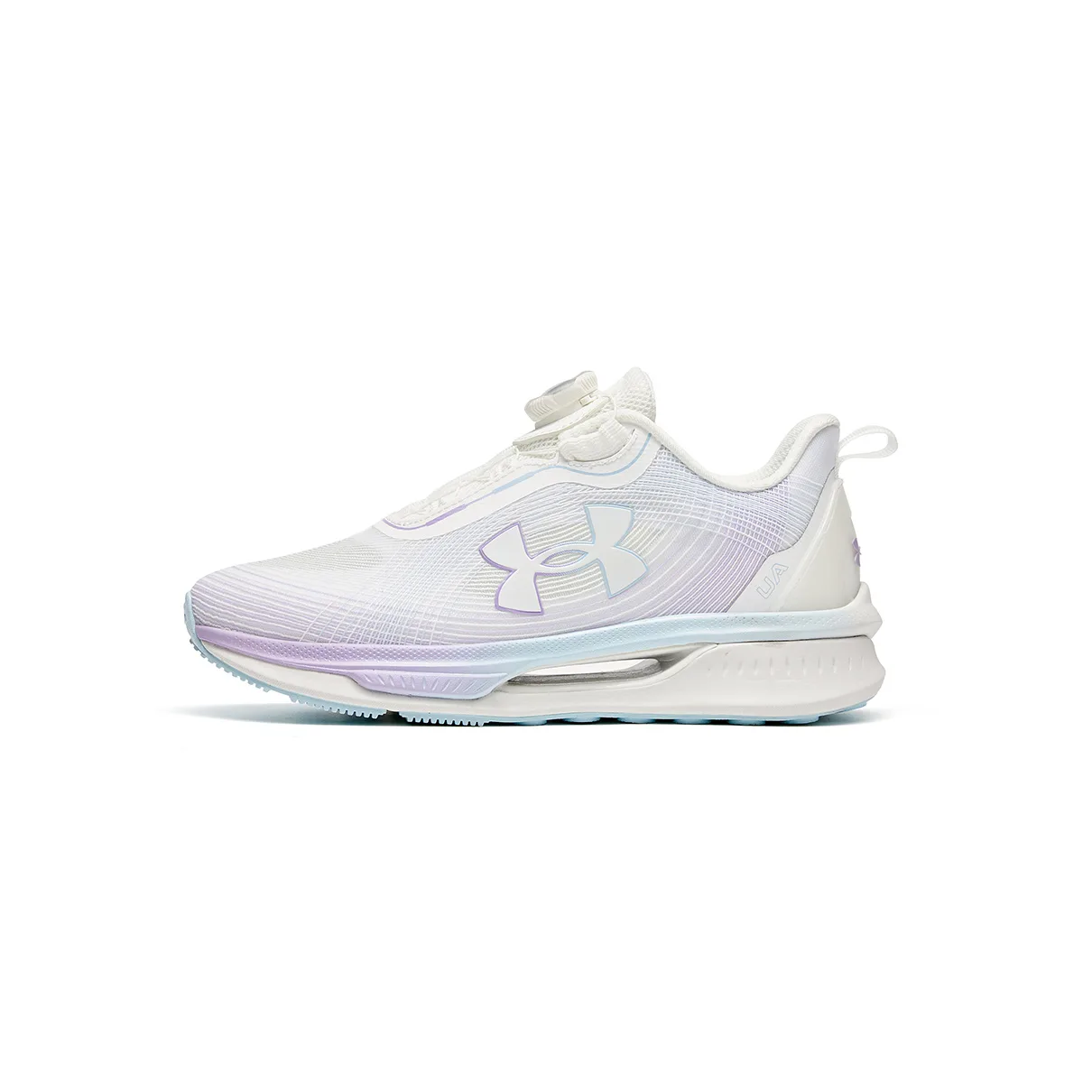 Беговые кроссовки для детей из коллекции Running Collection Under Armour, серебро — фото 3