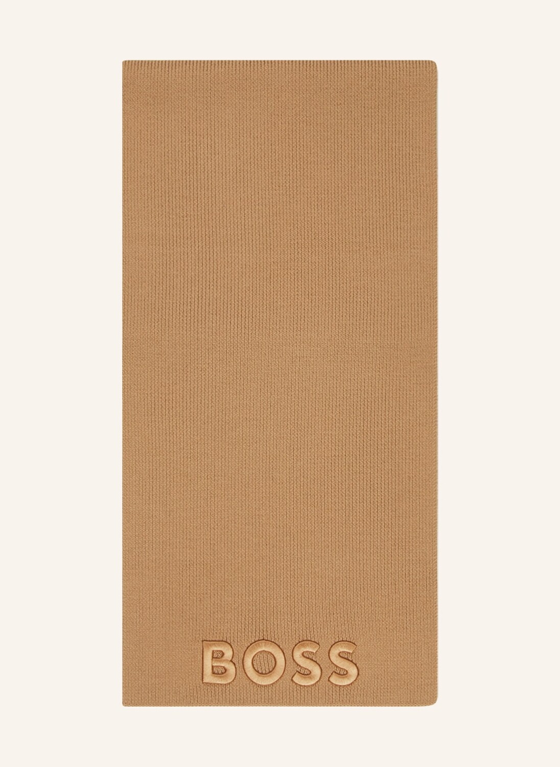 

Шарф Лара Boss, бежевый