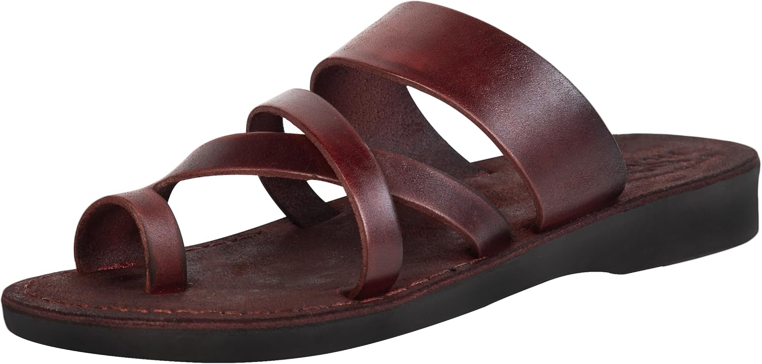 

Сандалии Holy Land Market из натуральной замши с библейским мотивом (Иисус), замша VI, коричневый