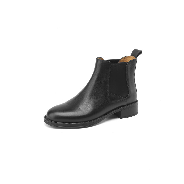 

Ботинки Челси женские Qiaoliner, цвет Black Piri