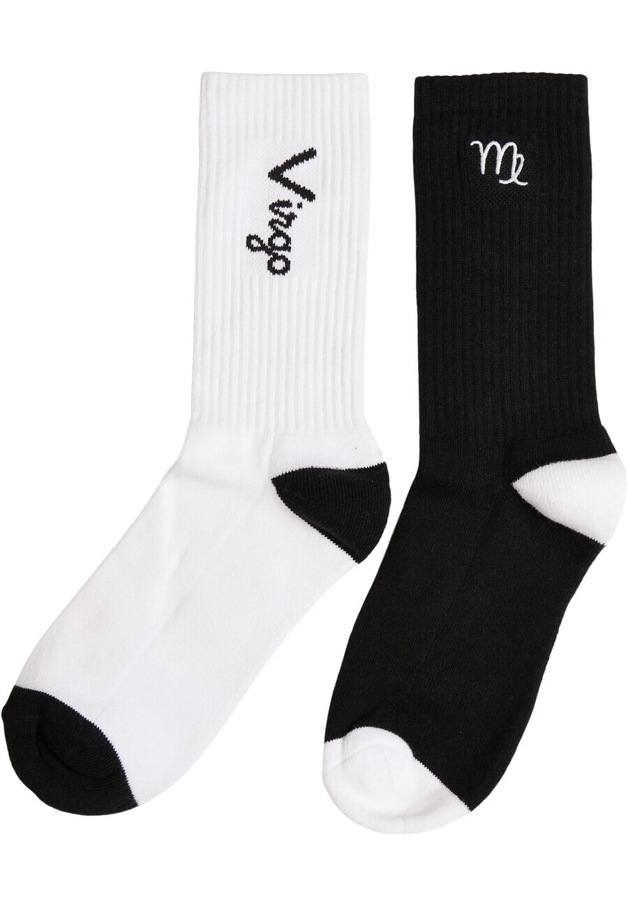 

Носки Mister Tee Socks Zodiac, черный/белый