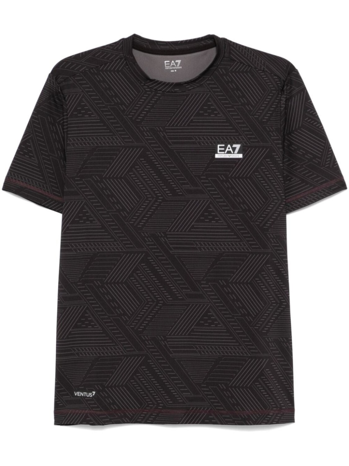 

Ea7 Emporio Armani футболка Ventus7, коричневый