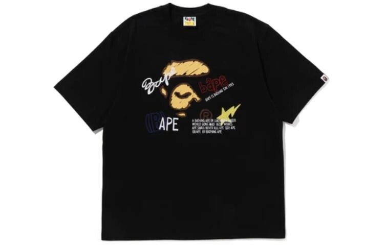 

Футболка мужская A Bathing Ape, черный