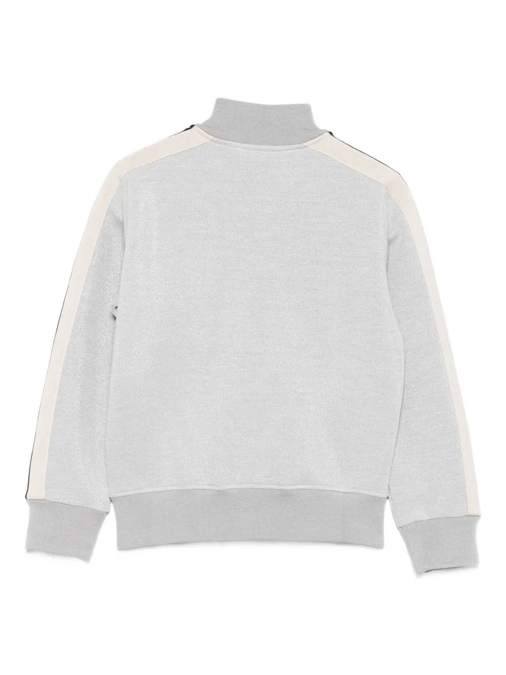 Спортивная куртка из люрекса Palm Angels Kids, серый — фото 2