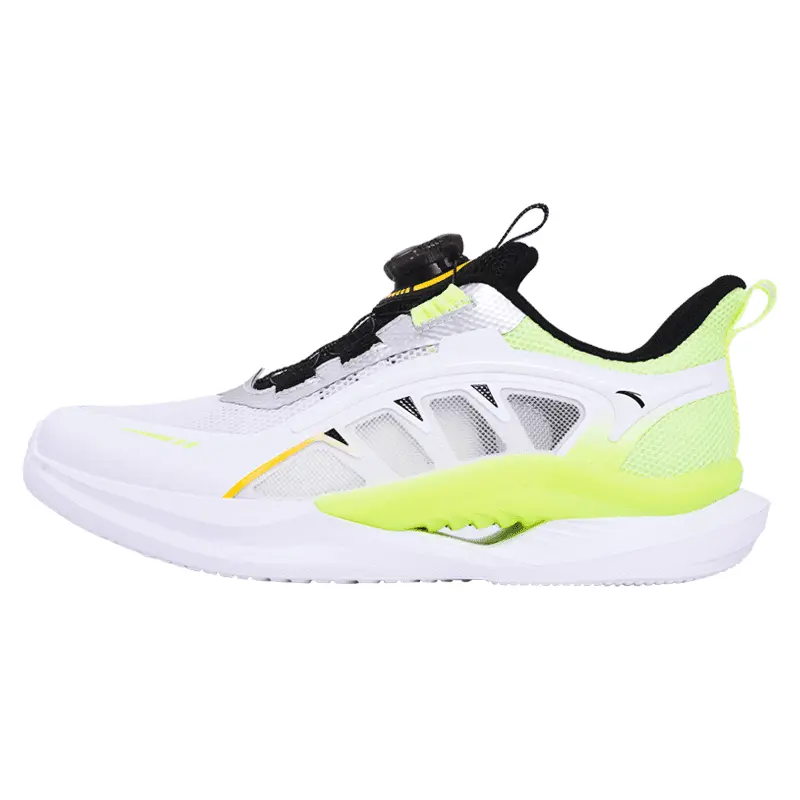 

Низкие детские беговые кроссовки Antakids, белый/желтый/серебристый