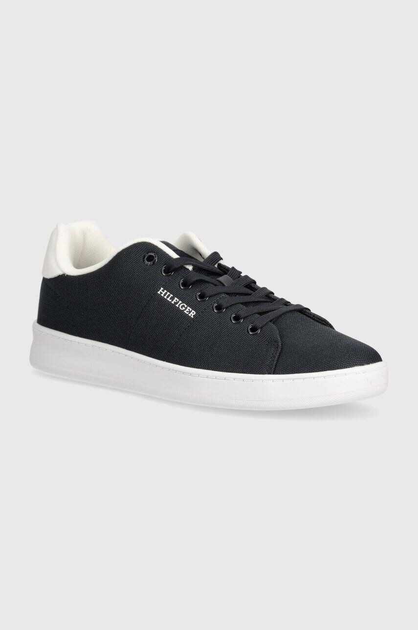 

Кроссовки Tommy Hilfiger COURT CUPSOLE PIQUE TEXTILE, темно-синий