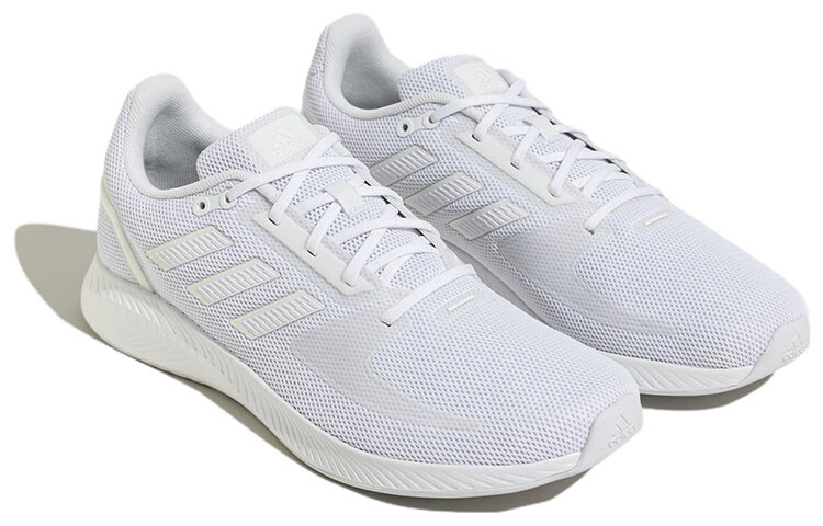 Кроссовки Runfalcon 2.0 мужские с низким верхом белые/серые Adidas — фото 3