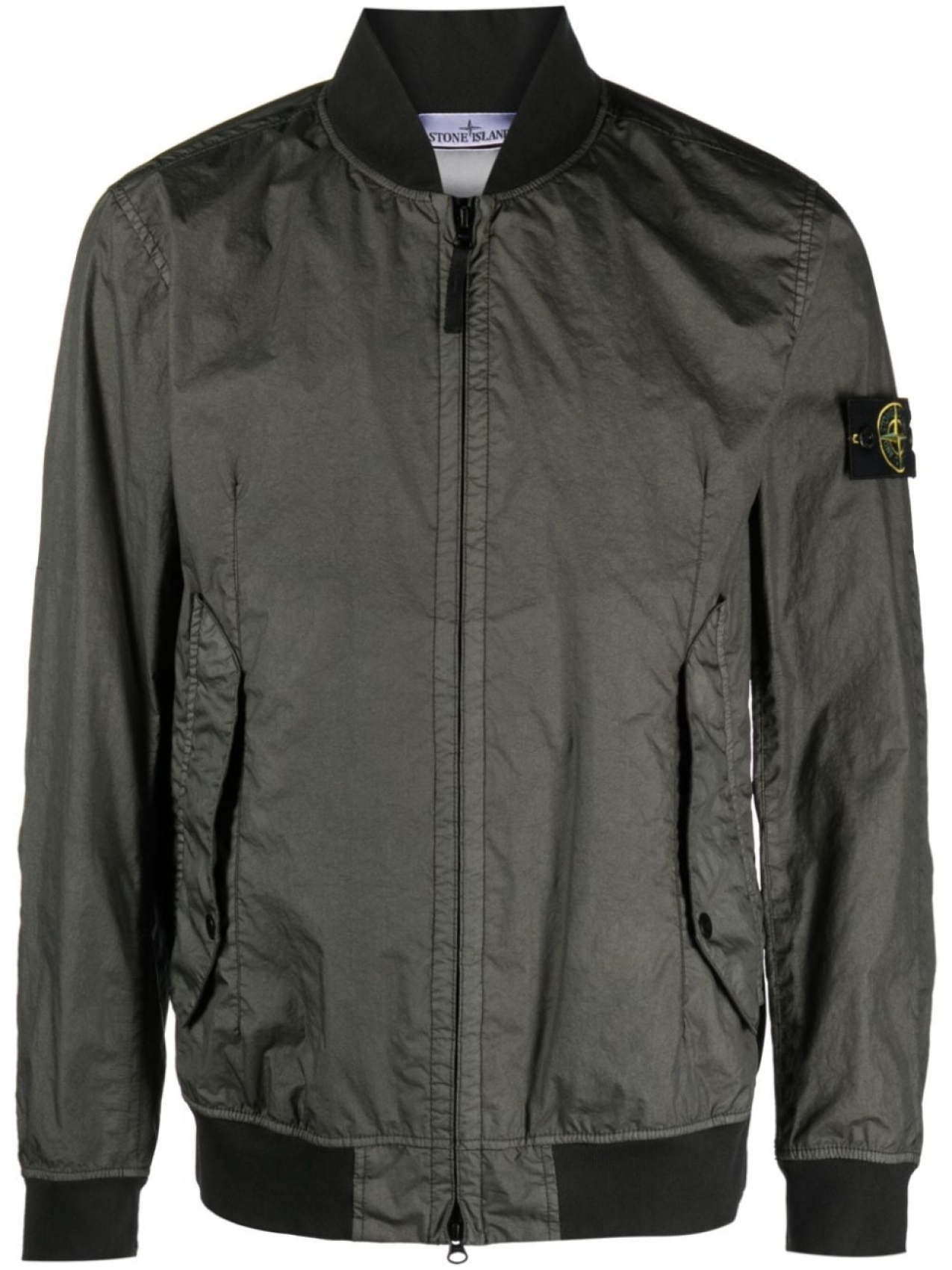 

Stone Island куртка с нашивкой Compass, зеленый