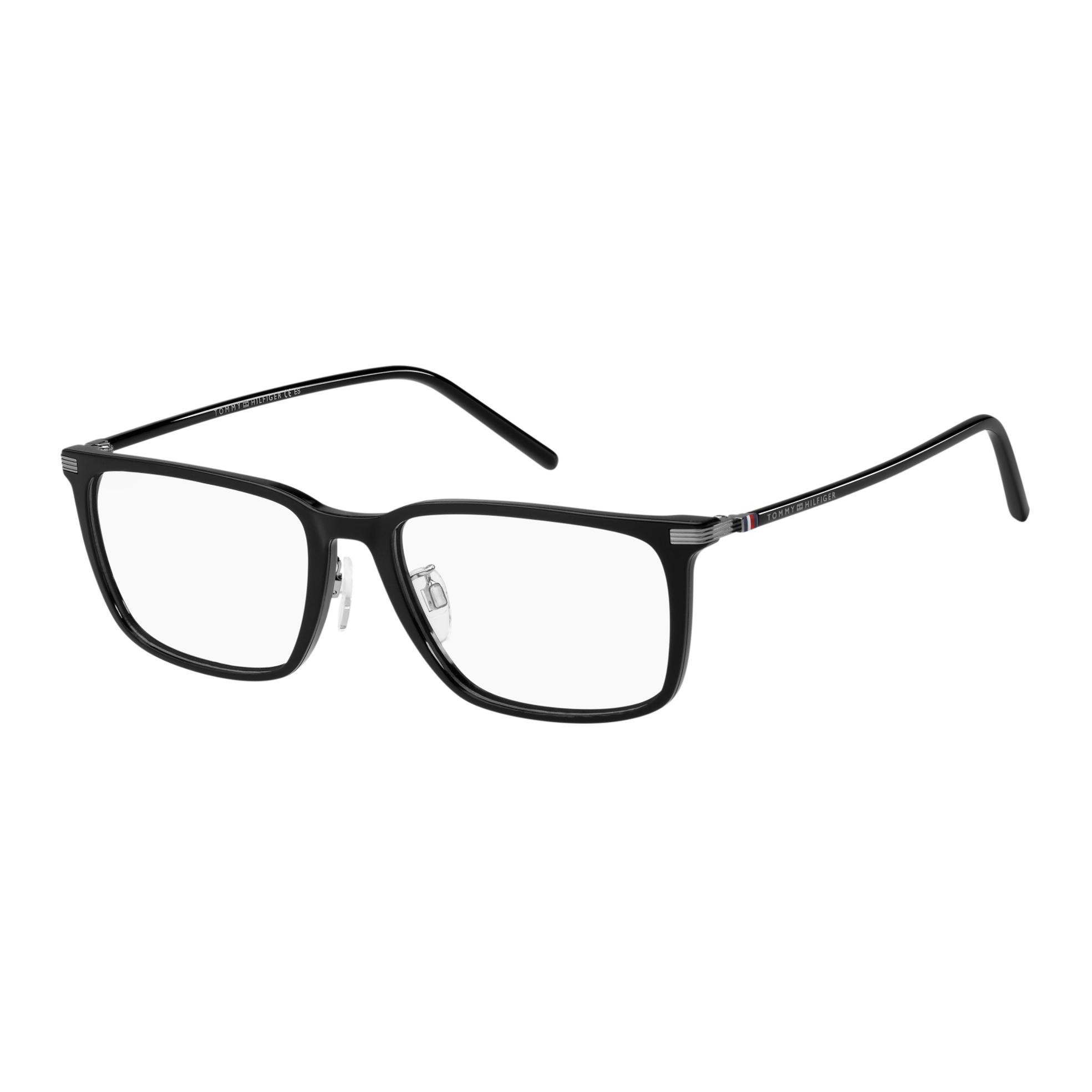 

Tommy Hilfiger Квадратные очки унисекс черные, Black