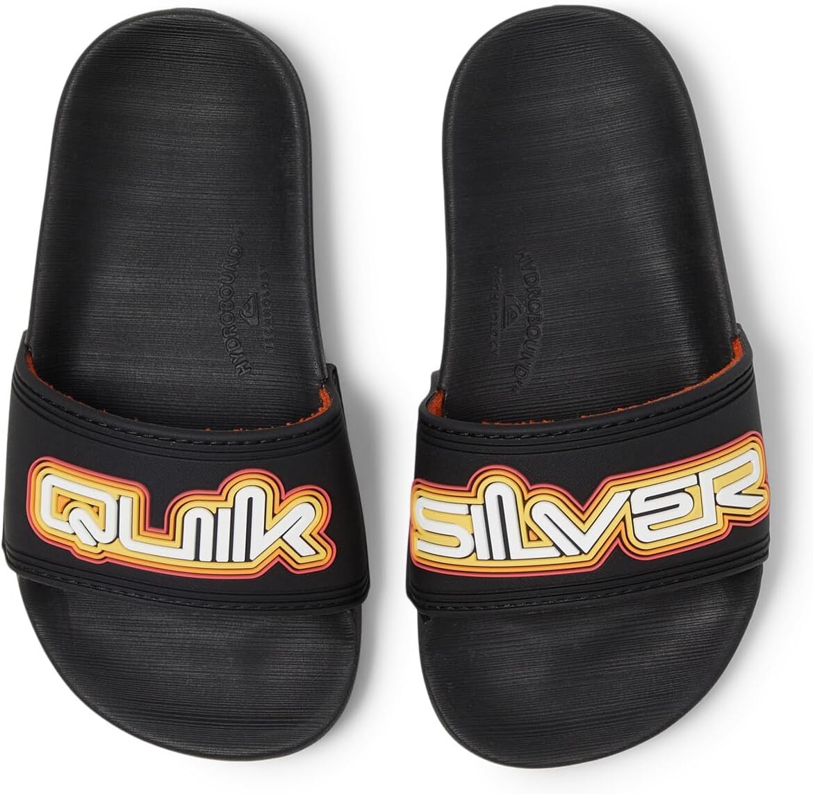 

Сандалии Quiksilver Kids Quiksilver Kids Rivi Wordmark Slide II Sandal, цвет Black 2