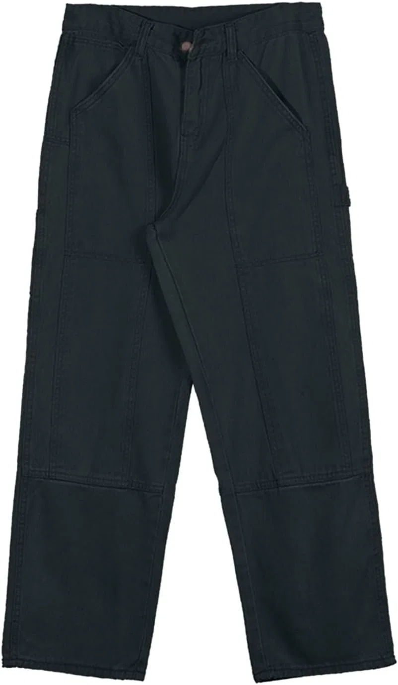 Джинсы Slim Fit с эластичным поясом, черный — фото 4