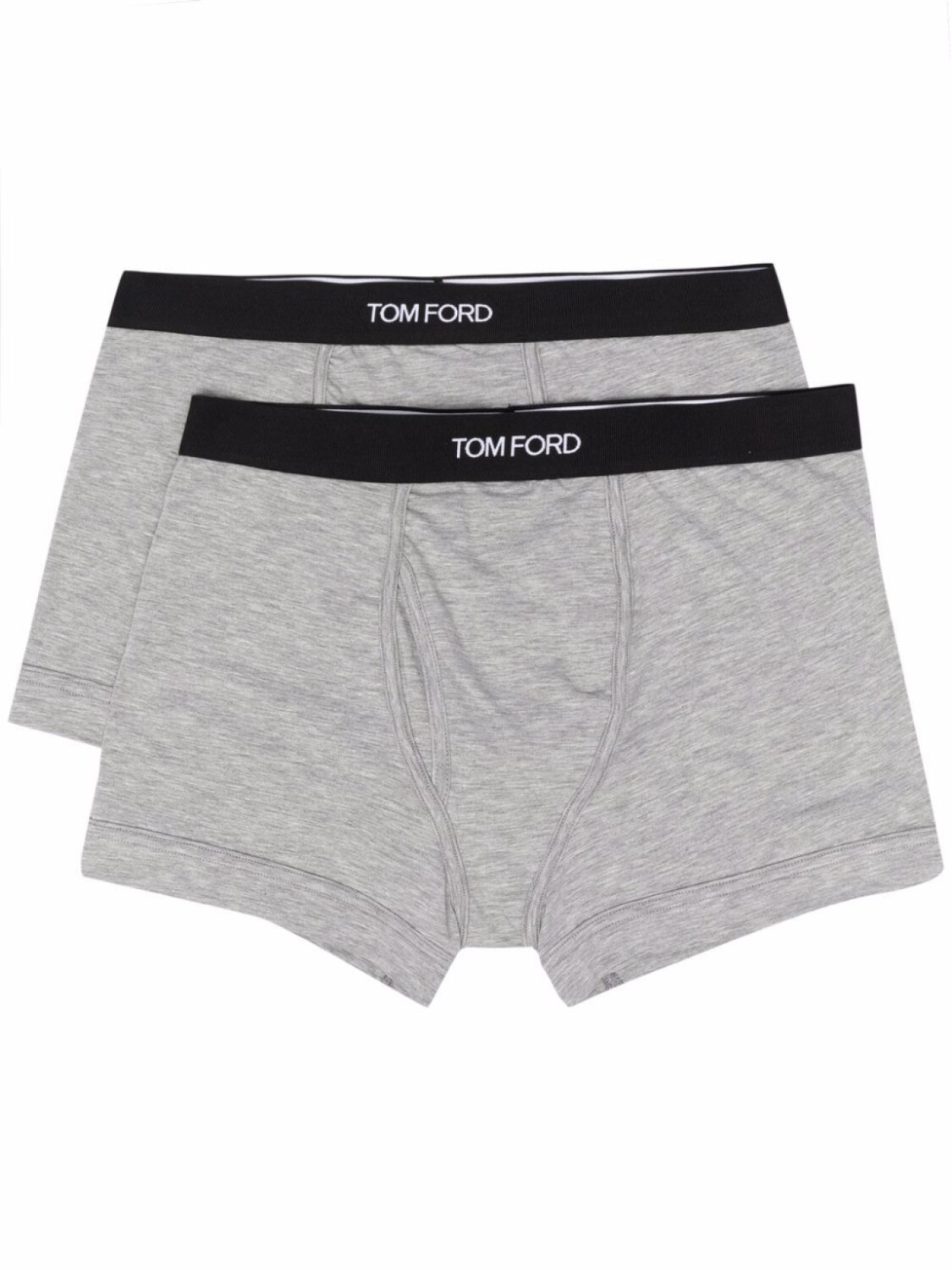 

TOM FORD комплект из двух боксеров с логотипом, серый