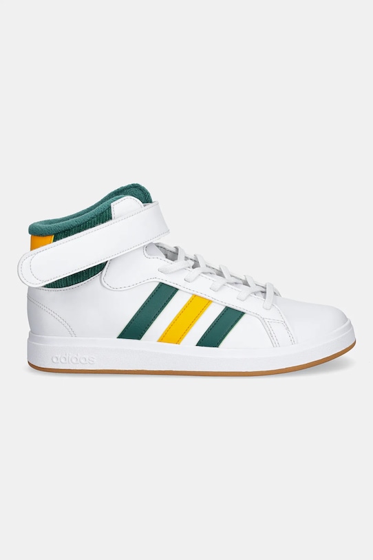 Детские кроссовки Grand Court Mid Adidas, белый — фото 2