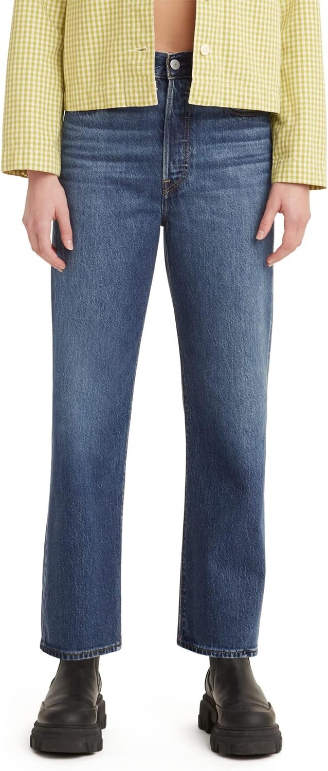 

Джинсы Ribcage Straight Ankle Levi's, цвет Valley View