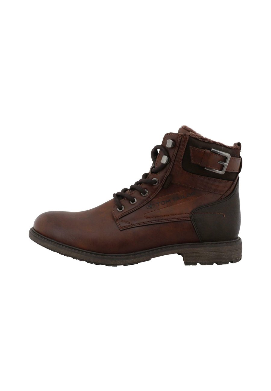 Ботинки TOM TAILOR Cowboy/biker ankle boot, Cognac/Brown