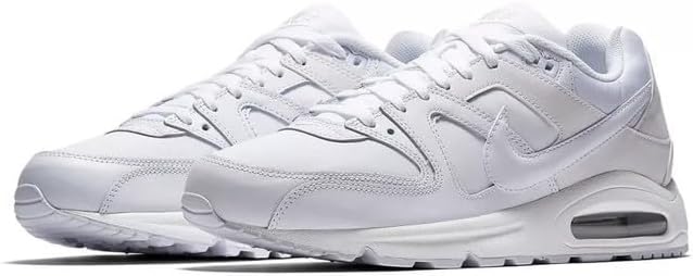 Мужские кожаные кроссовки NIKE AIR MAX COMMAND, белый — фото 4