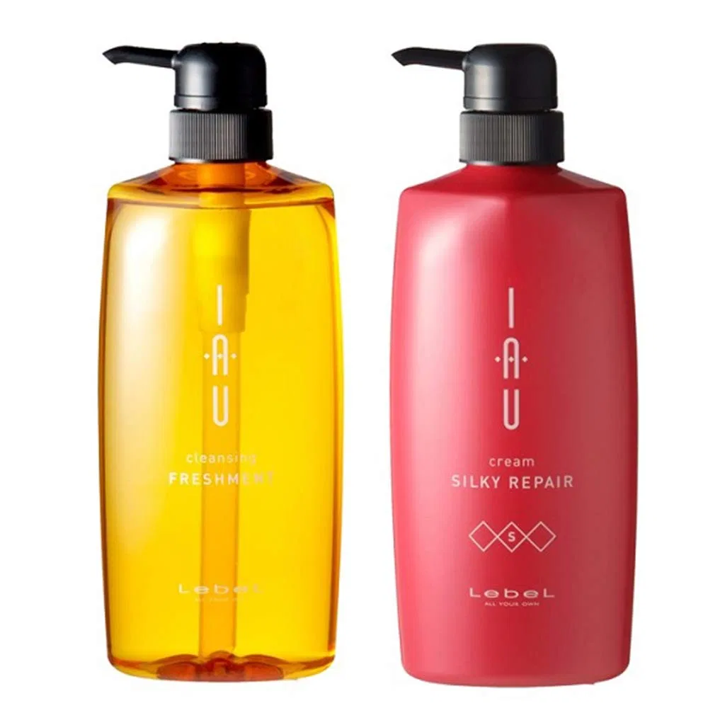 Набор Lebel IAU: шампунь Cleansing Freshment и маска Cream Silky Repair Lebel