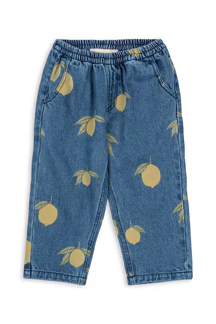 Джинсы из комфортного денима MAGOT PANTS Konges Sløjd, синий — фото 2