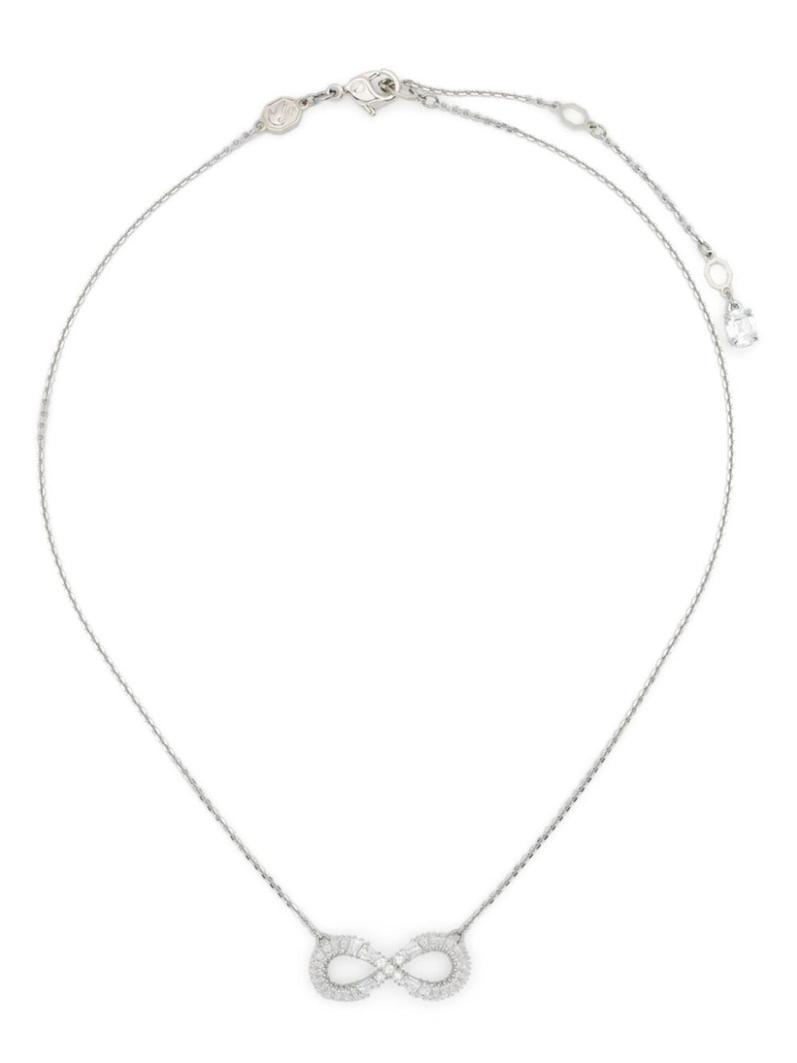 

Колье с подвеской Swarovski, серебряный