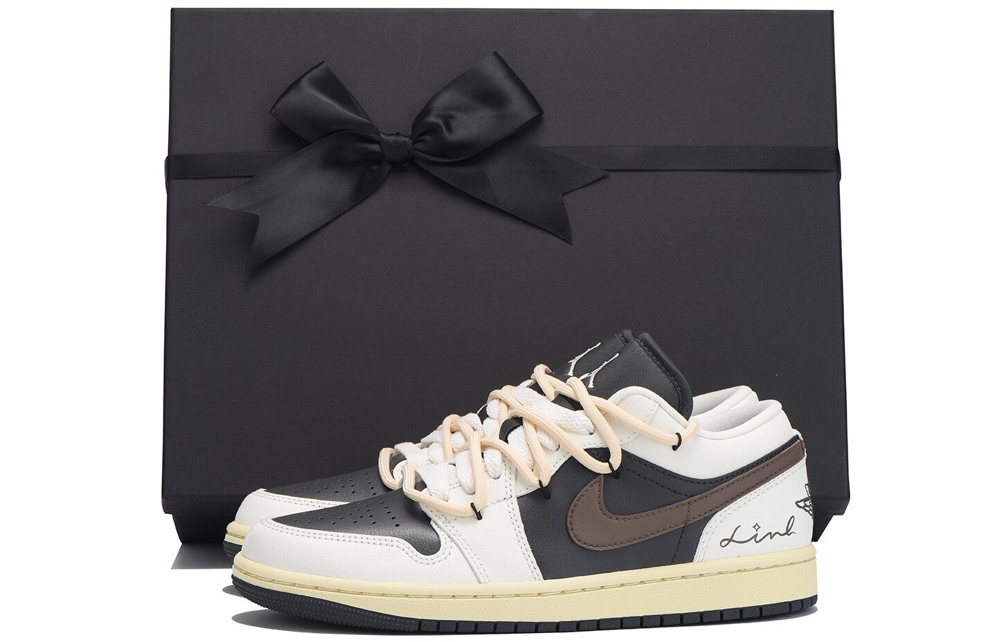 

Jordan Air Jordan 1 Vintage Баскетбольные кроссовки унисекс, Dark Brown