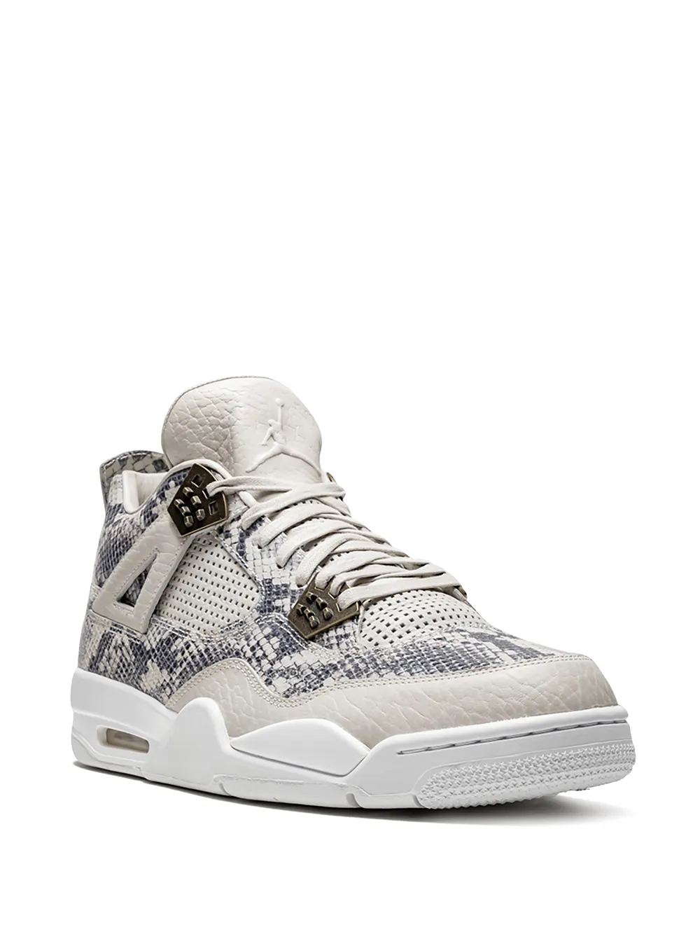 Кроссовки Air Jordan 4 Retro Premium, серый — фото 2