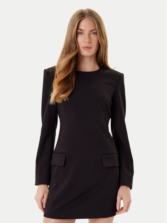 

Повседневное платье regular fit XW000661 AF16142 UC001 Armani Exchange, черный