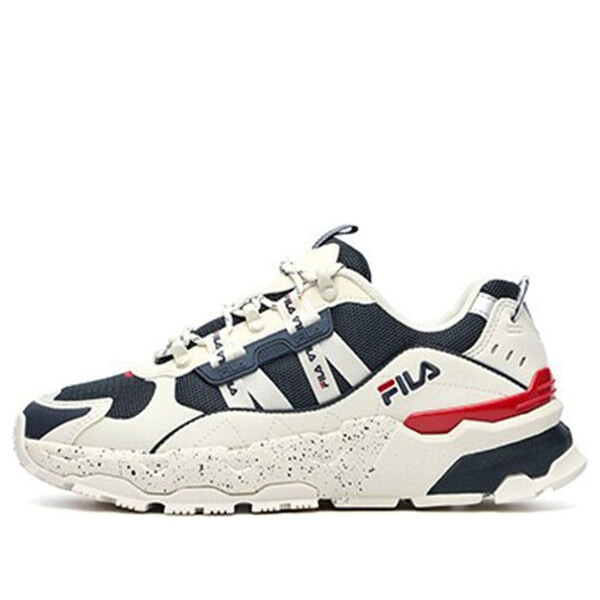 

Кроссовки fashion sneakers low-top white/blue/red Fila, белый