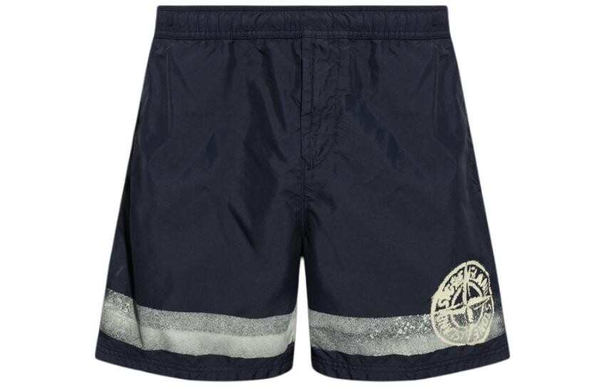 

Плавательные шорты мужские темно-синие Stone Island, синий