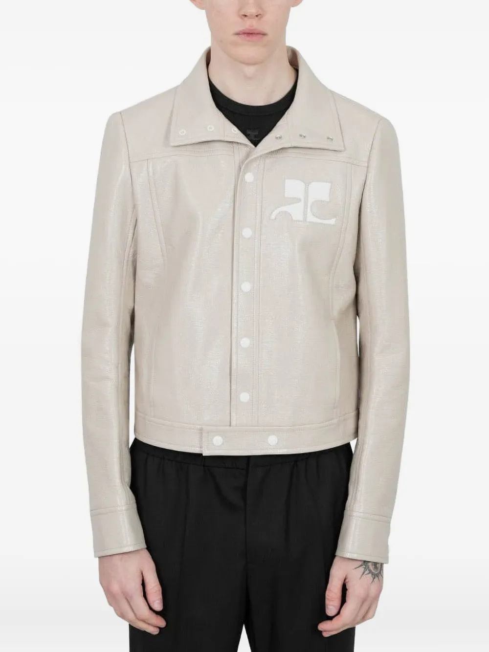 

Куртка Reedition Vinyl Courrèges, нейтральный