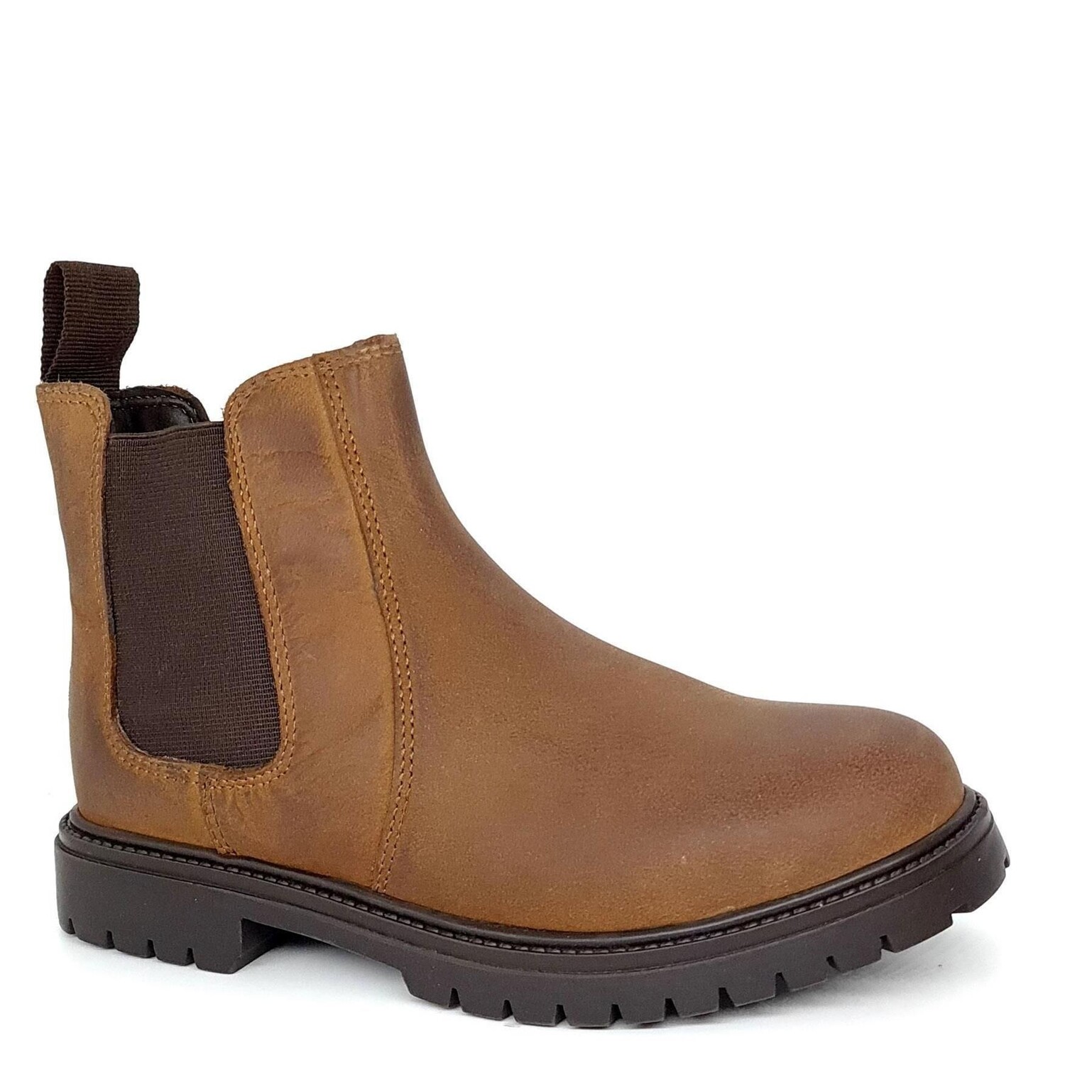 

Ботинки-челси кожаные Rutland Frank James, шоколадный