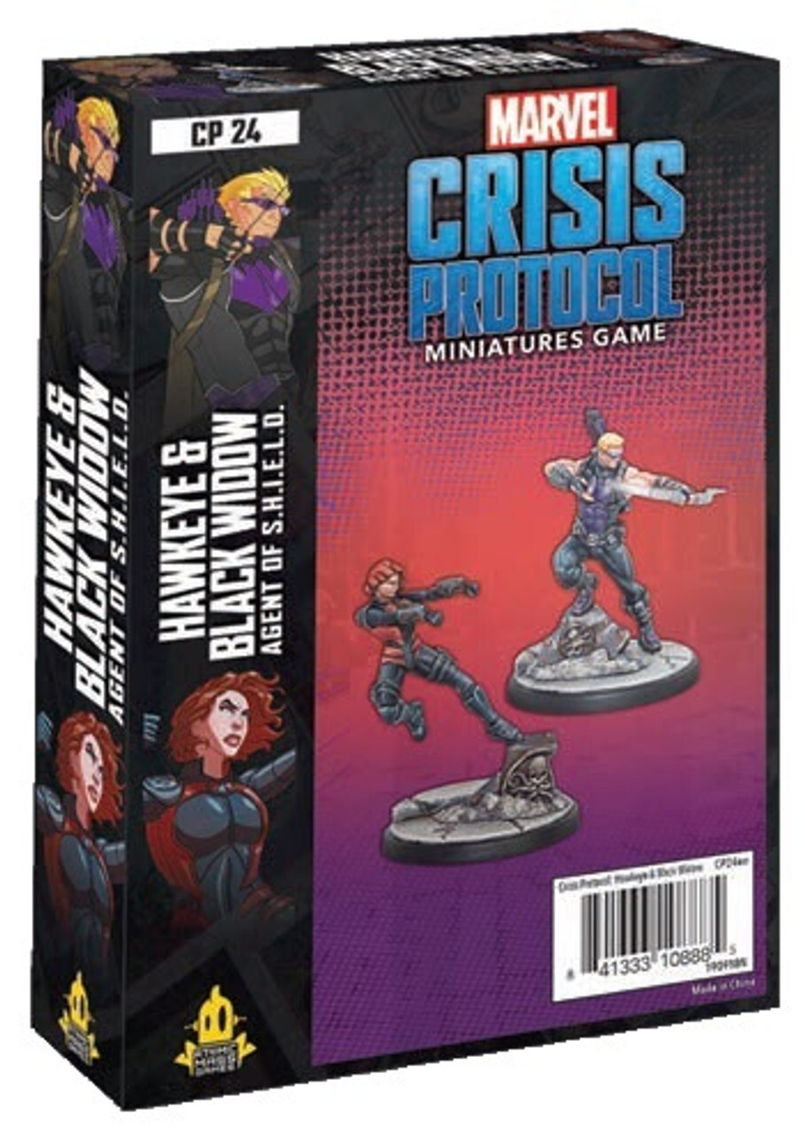 

Миниатюра Marvel: Crisis Protocol - Hawkeye & Black Widow Character Pack