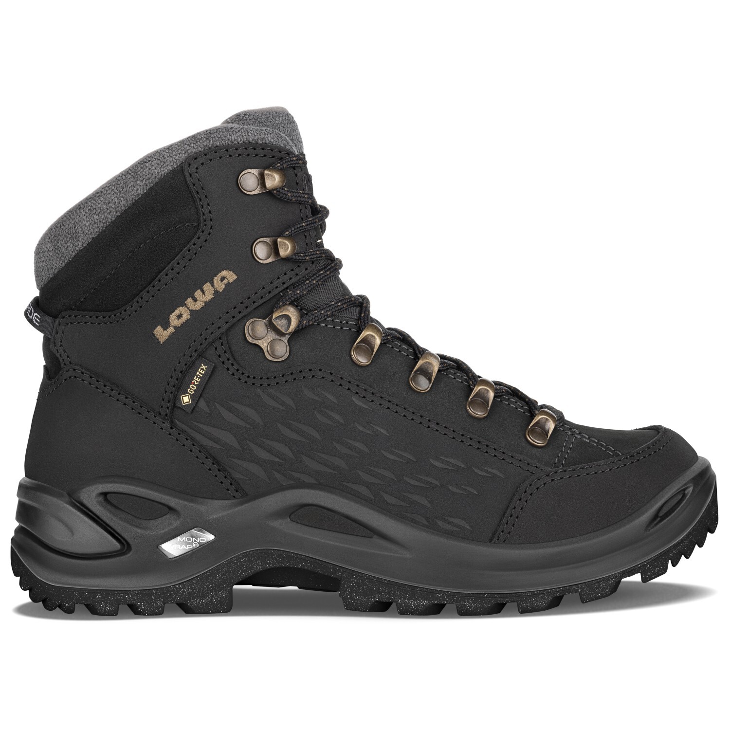

Зимняя обувь Lowa Renegade Warm GTX Mid, цвет Schwarz/Champagner