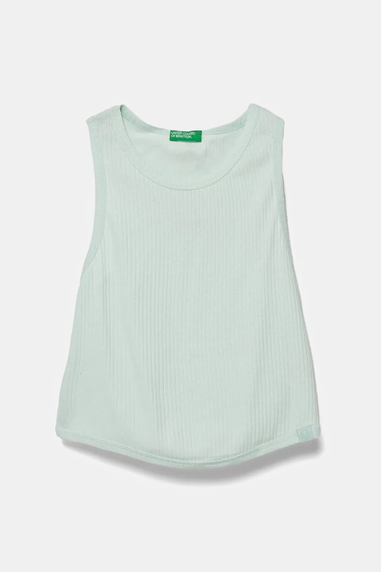 

Детский хлопковый топ United Colors Of Benetton, бирюзовый