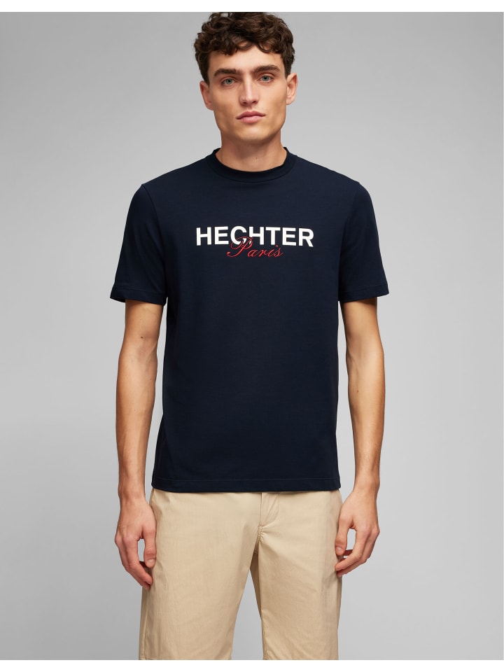 

Футболка HECHTER PARIS, цвет midnight blue