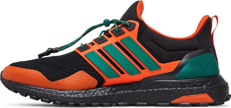 Кроссовки UltraBoost 1.0 'NCAA Pack - Miami', черный — фото 3