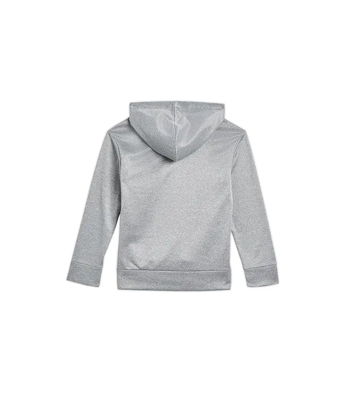 Худи PUMA Kids Logo Pullover Hoodie, Light Heather Grey — фото 2