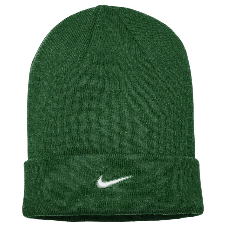 

Nike Акриловая вязаная шапка унисекс зелёная, Green