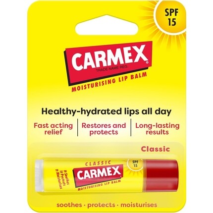 

Бальзам для губ-стик Spf15 4,25 г Classic 21 г, Carmex