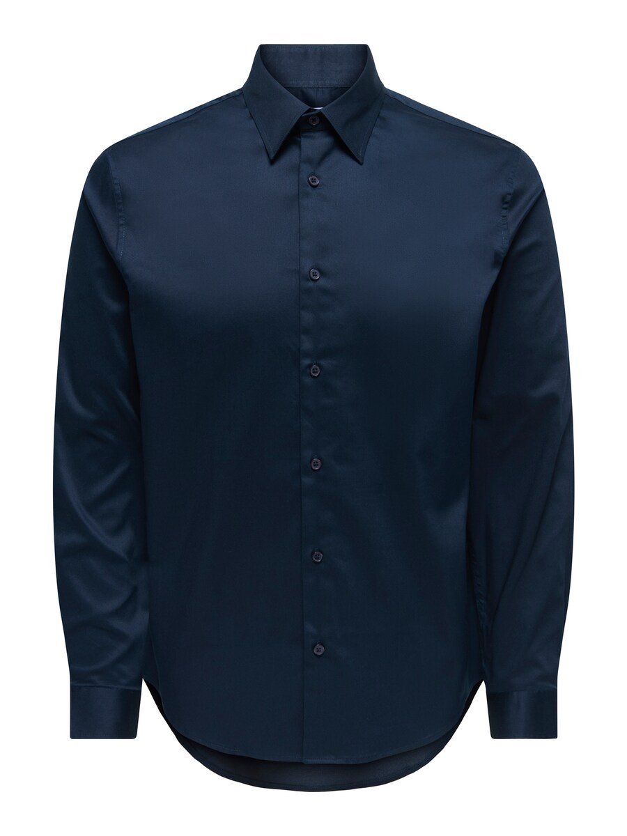 

Рубашка Slim Fit на пуговицах Only & Sons ONSJIM, Night Blue