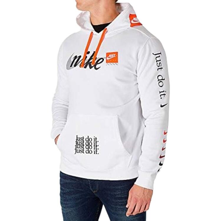 Одежда Толстовка мужская белая Nike, белый — фото 3